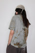 MISAKI USHIOZU × Cycle IRON RUST-DYEING TEE